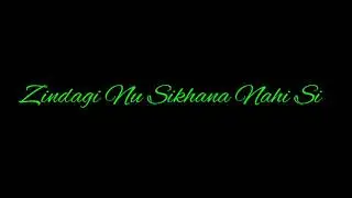 #sidhu moosewala green text status video | lyrics | green screen | make colourfull text video