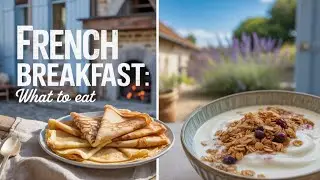 traditional French breakfast what do they actually eat
