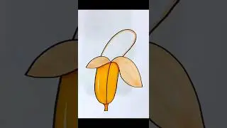 Banana Art And Drawing #banana #art #drawing