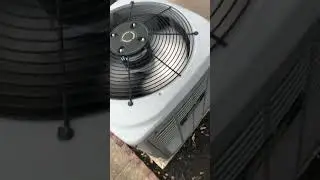 Coleman LX series unit running in cool mode