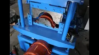 Metal Ridge Cap Roll Forming Machine