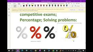 Quantitative Aptitude for many competitive exams; Percentage:- 34. #percentage #aptitude