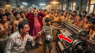 गरीब लड़के ने हँसकर कहा: 