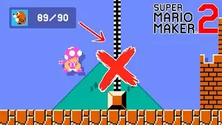 NIVEL CON CONDICION = PELIGRO 💀💀 | Experto NO SKIP | Super Mario Maker 2