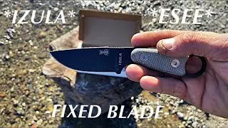 Unboxing my new Esee Izula W/Micarta Scales