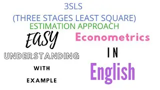3SLS (Three stages least square) method Econometrics/Advanced Econometrics #3sls #econo