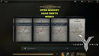 Legend of Ymir - The Missing Trade Station Items (open market agad) SAGA MISSION