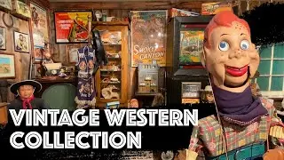 ORIGINAL Coin Operated Arcade Game From DISNEYLAND, And Other Vintage WESTERN MEMORABILIA.