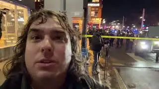 Live: Protesters outside hotel housing ICE agents in Minneapolis