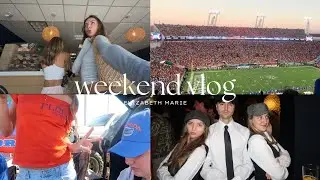 VLOG | Halloweekend | Football tailgate!!