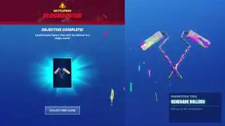 *UNLOCKING* The Renegade Rollers Pickaxe In Fortnite...!!!