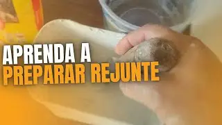 Como preparar rejunte e qual consistência para uso