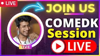 🔴LIVE STREAM 🔴 | 🤔QnA Session | COMEDK 2022 EXAM 🚀