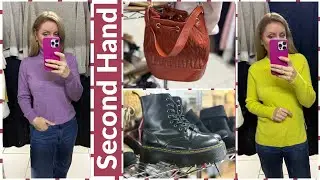 СЕКОНД-ХЕНД СКАРБИ 😍 Вовна, кашемір, Dr. Martens і Timberland / Vlog Second Hand