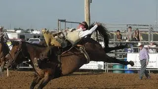 Bareback & Ranch Broncs - 2018 Will Rogers Range Riders Rodeo - Saturday