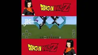 Minecraft pixel art / Android 17 #Shorts #Minecraft #Minecraftpixelart #DragonballZ #JKGamer .