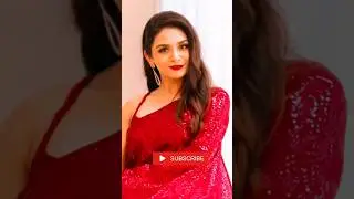 Actress Adhithi Sangar's red saree look|Excellent look