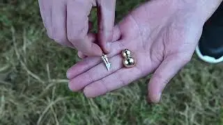 Creative Brass Gourd Keychain: Sharp EDC Opener Charm
