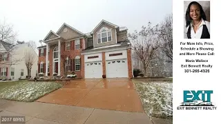 8406 OWENS WAY, BRANDYWINE, MD Presented by Maria Wallace.