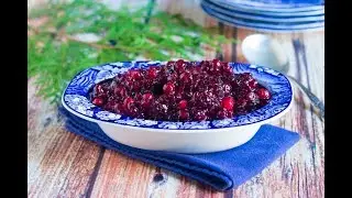 Cranberry Sauce with Red Wine and Ginger