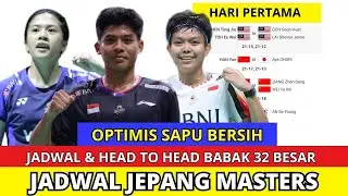 JADWAL JAPAN MASTERS 2025 DAN HEAD TO HEAD PEMAIN #japanmasters2025