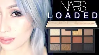 NARS NARSissist Loaded Eyeshadow Palette Swatches & Tutorial | Fair Skin MAC NC 15 | Cinematic Cut