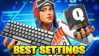 *NEW* BEST PC Keyboard & Mouse Settings, Sensitivity + Keybinds In Fortnite Chapter 6 Season 1!!