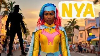 NYA SUPER HERO - короткометражный фильм с искусственным интеллектом, часть 1/3