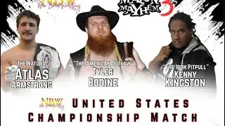 NBW MaconMania3: U.S Championship Triple Threat Match