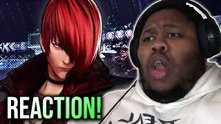 IORI GOT DRIP! King Of Fighters XV Iori Yagami Reveal Trailer REACTION!