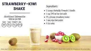 Toronto, Ont. Herbalife Ind. Dist. C. Arthur-lose weight-herbalife shake strawberry/kiwi