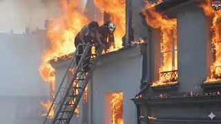 12 TERRIFYING Firefighter Helmet Cam Rescue Moments Caught On Camera | Best Of The Month #4