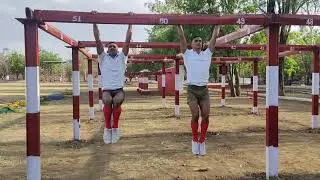 Army me toe touch marne ki sahi tarika...💪💪💪