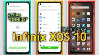 Как активировать функцию &laquo;UNHIDE&raquo; в Infinix XOS 10 Launcher