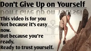 Don’t Give Up On Yourself || This Message Will Change Your Life #dontgiveup #dailyenglishpractice 