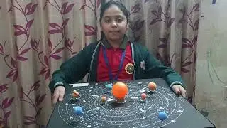 Solar system.school project class 3.kids daily activities 
