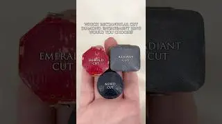 Rectangular Cut Diamond Engagement Rings: Which would you pick? Emerald Cut, Radiant Cut, Mixed Cut