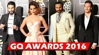 GQ Awards 2016 | Ranveer Singh, Kangana Ranaut, Amitabh Bachchan, Tiger Shroff - UNCUT