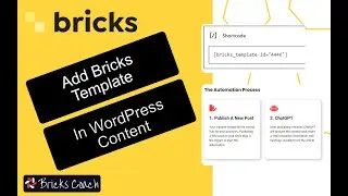 Bricks Templates Inside WordPress Content