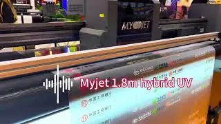 Myjet 1.8M 6feet UV Hybrid Printer