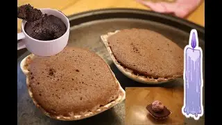 2-minute microwave Chocolate Mug Cake - Halloween special