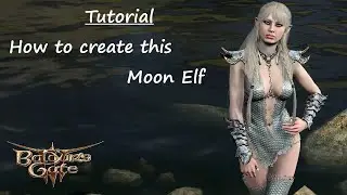 Tav/Dark Urge Creation Idea : Moon Elf | Baldur's gate 3 | Nyxis Creation #9