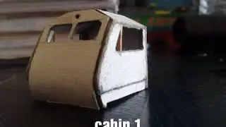 (part-1) WDP4d locomotive model . handmade.