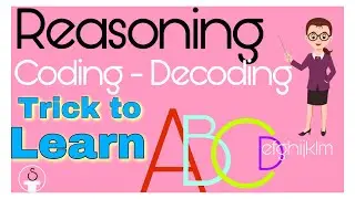 how to learn the position of alphabet || letter coding || coding decoding | reasoning