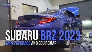 Subaru BRZ 2023 | Parts Upgrade, Dyno Test, and ECU Remap