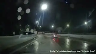 Gombak Toll - Lebuhraya Kuala Lumpur Karak E8 - Genting Turnoff
