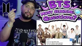 Моя первая реакция на ответы BTS на самые популярные вопросы в интернете | WIRED! Я подсела!