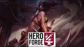 Hero Forge: Rework Miniature | Akali from League Of Legends |