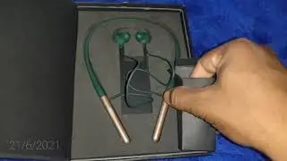 Noise Flair in-Ear Wireless Bluetooth Smart Neckband Earphone with Touch unboxing, 35 Hour Playtime,