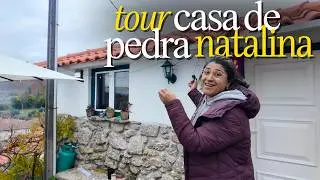 TOUR PELA CASA DE PEDRA enfeitada para o Natal🎄 | Vlog na aldeia